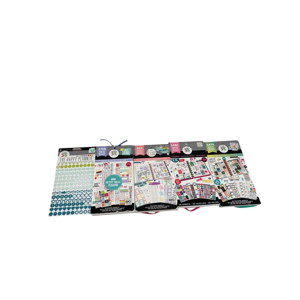 Happy Planner Sticker Lot of 5 Sticker Books